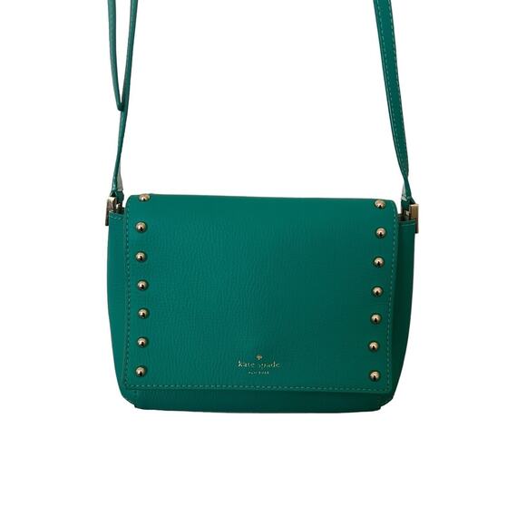 Kate Spade Sanders Place Avva Crossbody Purse in Lizard Green WKRU5308 - Picture 3 of 15